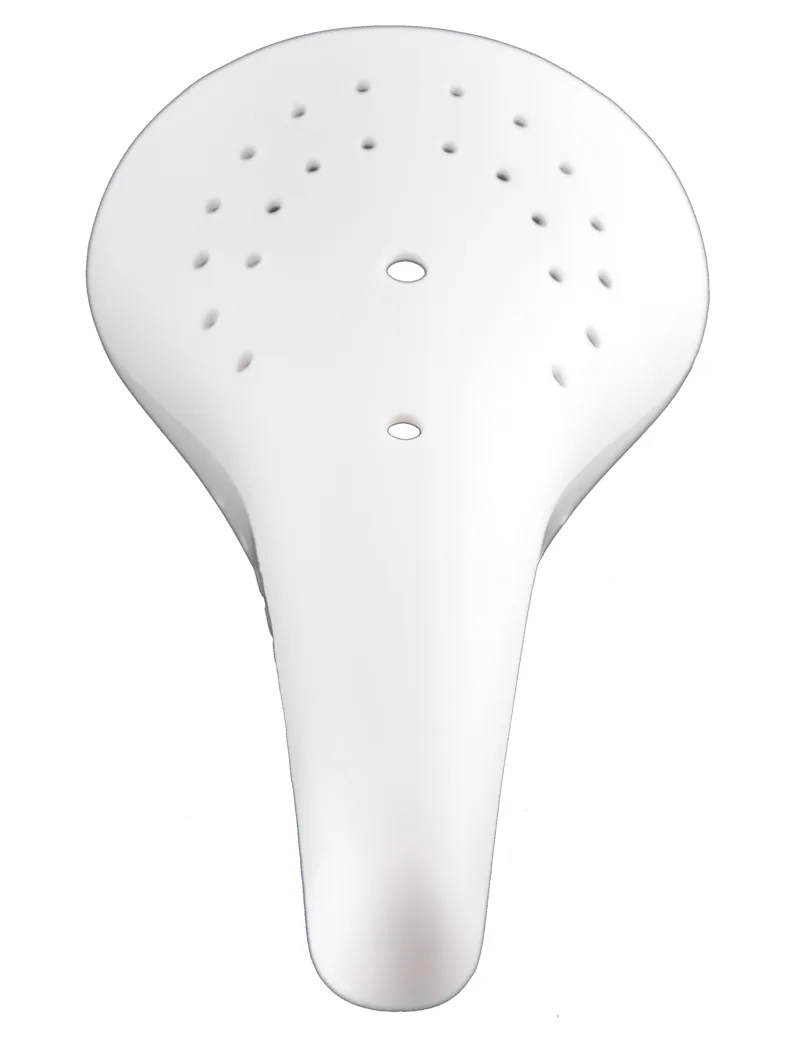 MX Retro BMX Saddle White-1